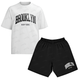 Kit Camiseta e Bermuda Tactel Brooklyn New York