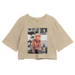 Cropped Oversized Algodão Justin Bieber The Bieber Tour