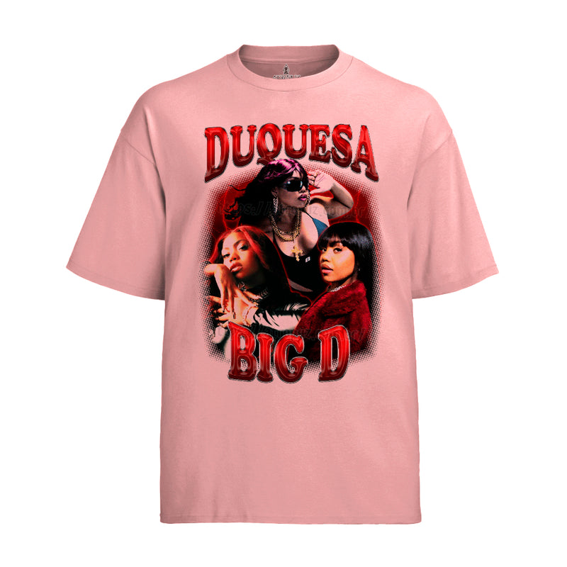 Camiseta Algodão Unissex Tshirt Duquesa Big D