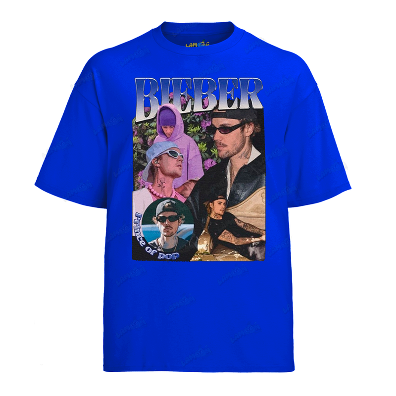 Camiseta Algodão Justin Bieber Prince Of Pop