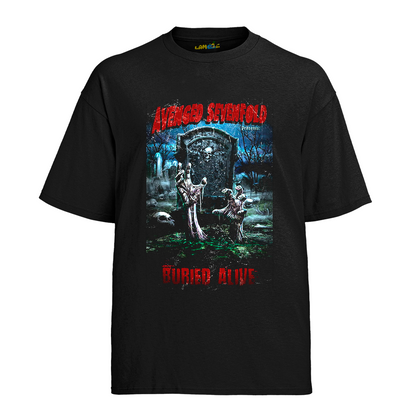 Camiseta Algodão Avenged Seven Fold Buried Alive