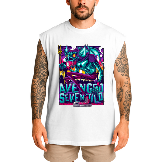 Regata Oversized Avenged Seven Fold Morcego