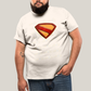 Camiseta Plus Size Algodão Unissex Superman Legacy Logo 2