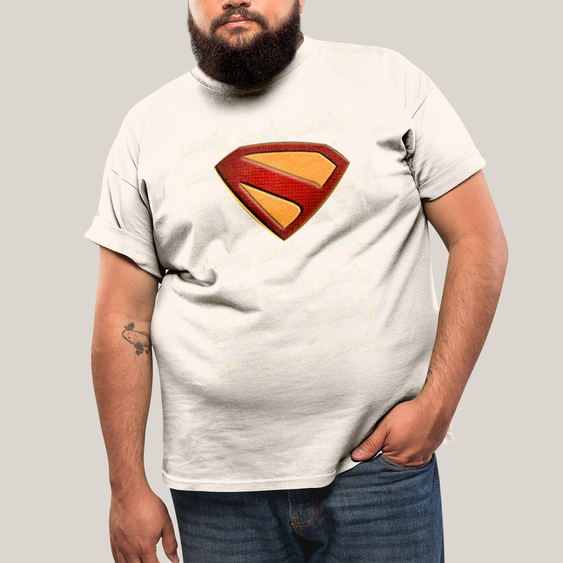 Camiseta Plus Size Algodão Unissex Superman Legacy Logo 2