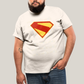 Camiseta Plus Size Algodão Unissex Superman Legacy Logo 3
