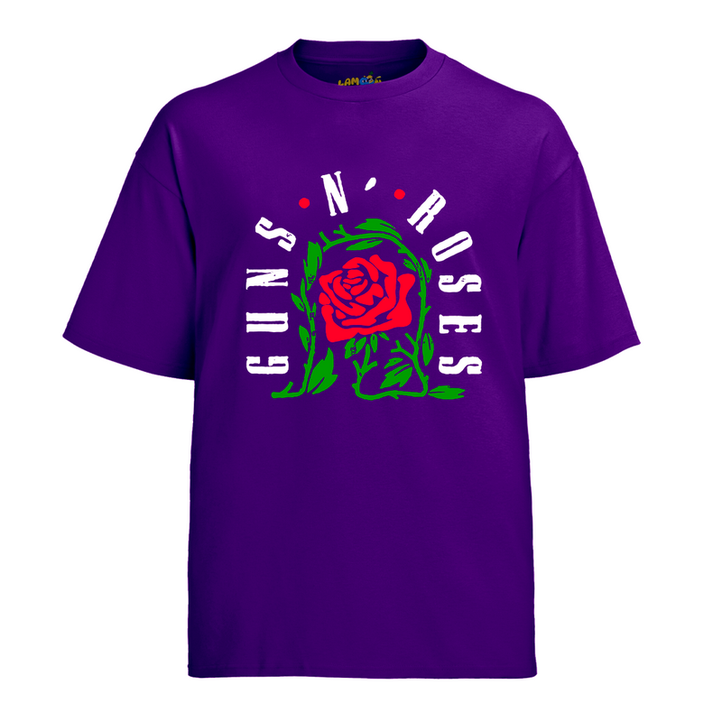 Camiseta Algodão Roses Banda Flor