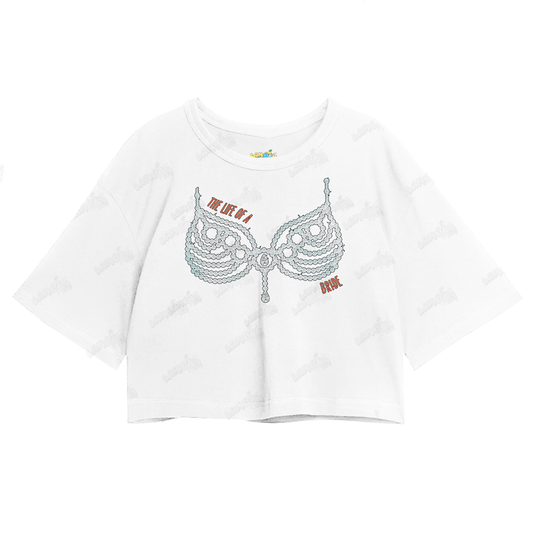 Cropped Oversized Algodão Taylor Swift The Life of a Bride