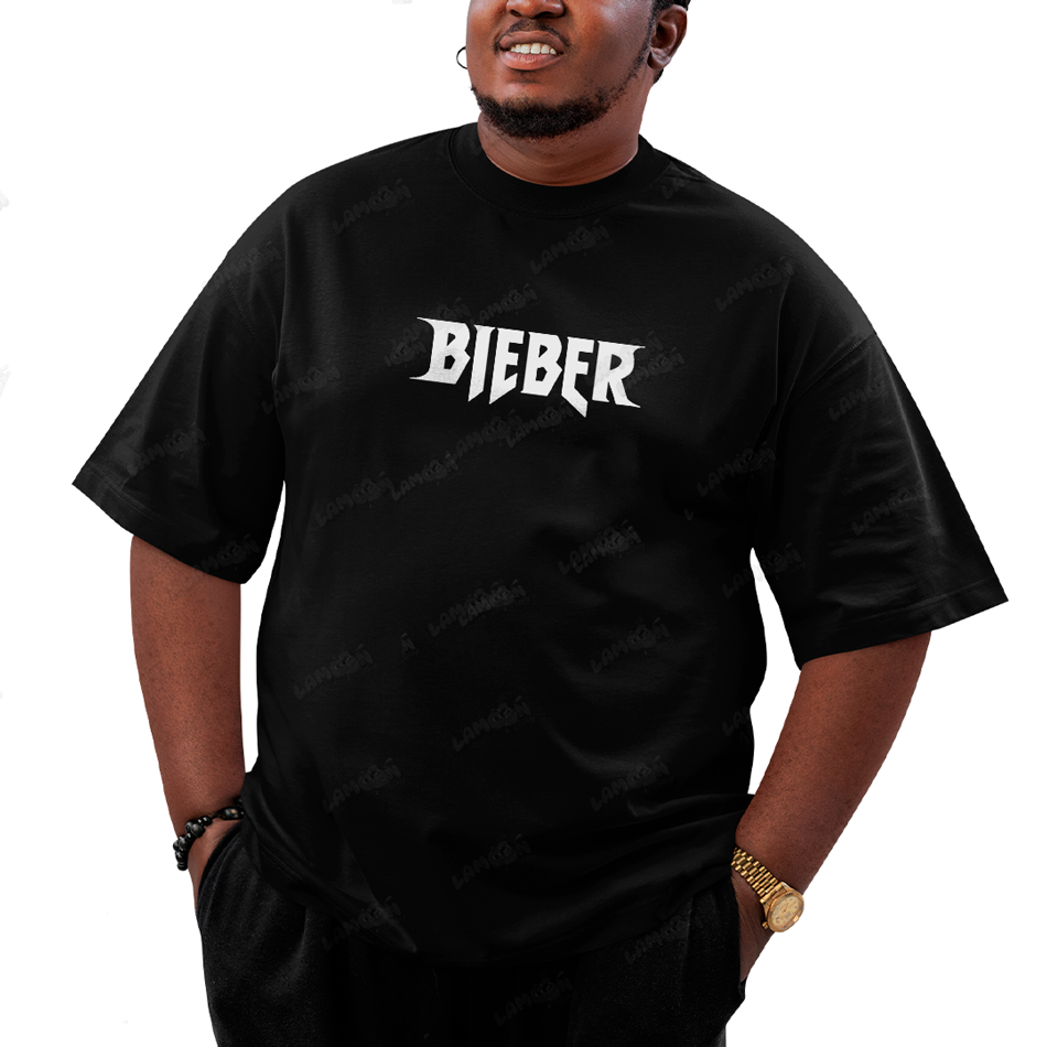 Camiseta Plus Size Algodão Justin Bieber My Mama Don´t Like You FC