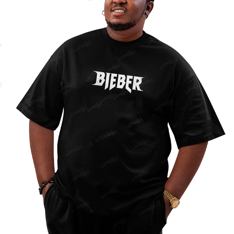 Camiseta Plus Size Algodão Justin Bieber My Mama Don´t Like You FC