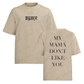 Camiseta Algodão Justin Bieber My Mama Don´t Like You F/C