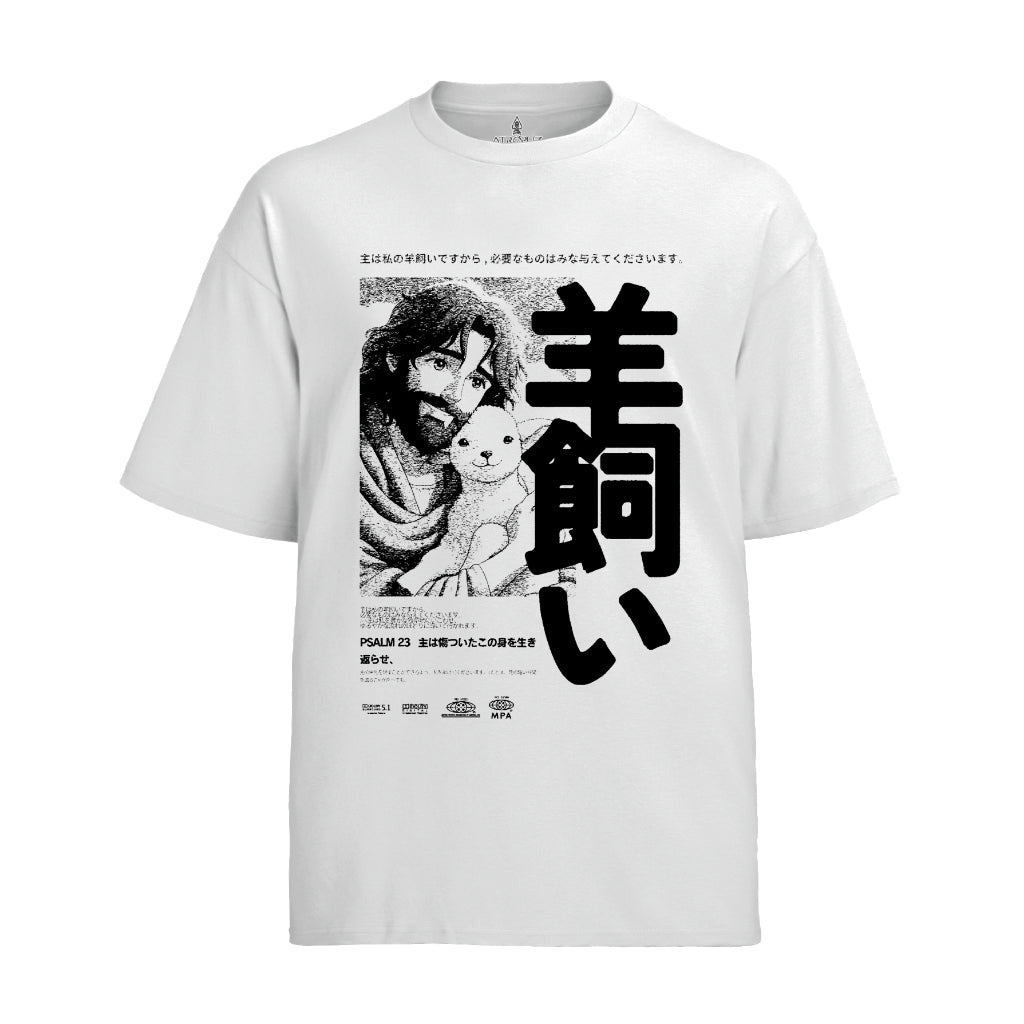 Camiseta Graphic Tee Tshirt Jesus Japones