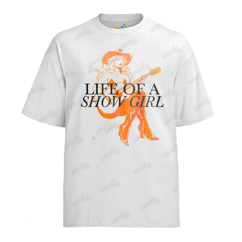 Camiseta Algodão Taylor Swift Life of a Showgirl