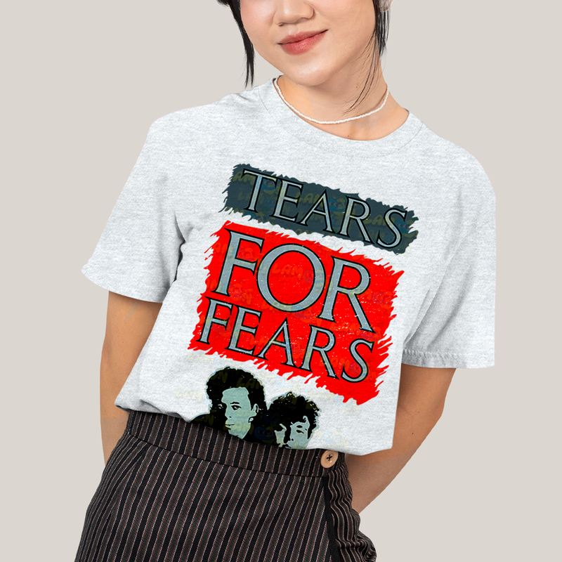 Camiseta Algodão Unissex T shirt Tears For Fears banda