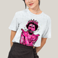 Camiseta Algodão Unissex T shirt - Sex Pistols God Save The Queen rosa pink