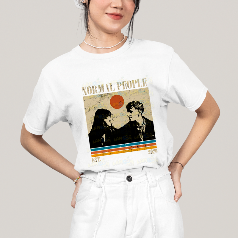 Camiseta Algodão Unissex T shirt Normal People Est 2020