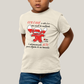 Camiseta Infantil Algodão Unissex T shirt Lilo & Stitch Seu Nível de Maldade