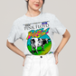 Camiseta Algodão Unissex T shirt - Vaca Pink Floyd atom heart mother