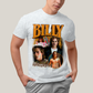 Camiseta Algodão Unissex T shirt Billy Graphic Tee Hargrove Strager Things