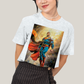 Camiseta Algodão Unissex T shirt - Superman DC super homem