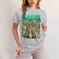 Camiseta Algodão Unissex Tshirt Graphic Tee Shakira Verde