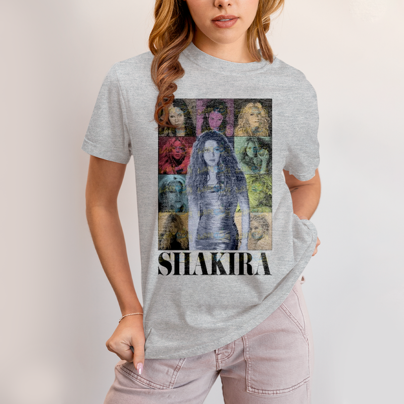 Camiseta Algodão Unissex Shakira The Eras Tour
