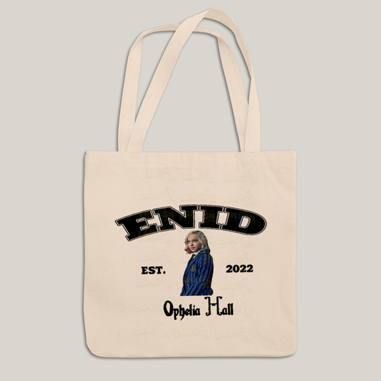 Sacola Ecobag Bolsa 38X40 Algodão- Wandinha Enid Est 2022