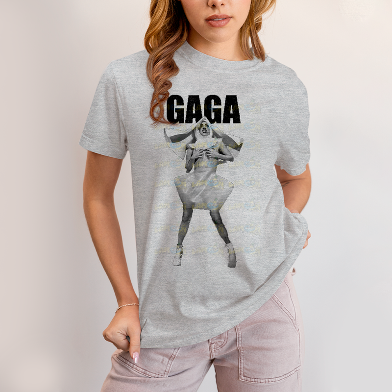 Camiseta Algodão Unissex Tshirt Lady Gaga Judas