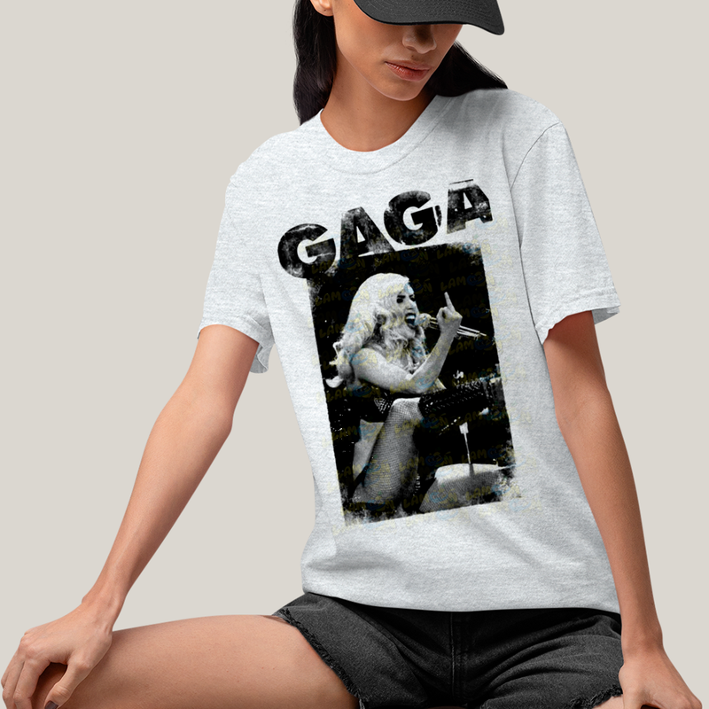 Camiseta Algodão Unissex Tshirt Lady Gaga Fuc3y Y0u