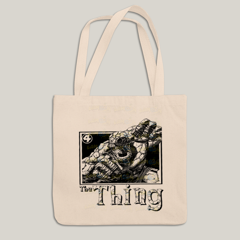 Sacola Ecobag Bolsa 38X40 Algodão- Quarteto Fantástico The Thing