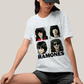 Camiseta Algodão Unissex T shirt - Os Ramones