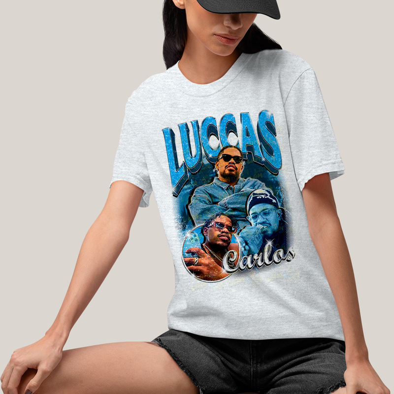 Camiseta Algodão Unissex T shirt - Luccas Carlos