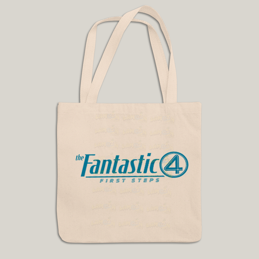 Sacola Ecobag Bolsa 38X40 Algodão- The Fantastic Four First Steps