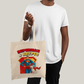 Sacola Ecobag Bolsa 38X40 Algodão- Superman & Krypto Best Friend 1