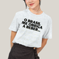 Camiseta Algodão Unissex T shirt Frase O Brasil me Obriga a Beber