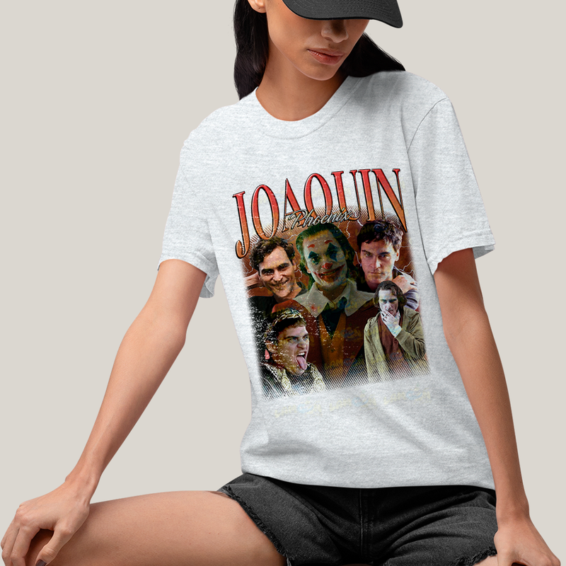 Camiseta Algodão Unissex T shirt - Joaquin Phoenix Gladiador ator