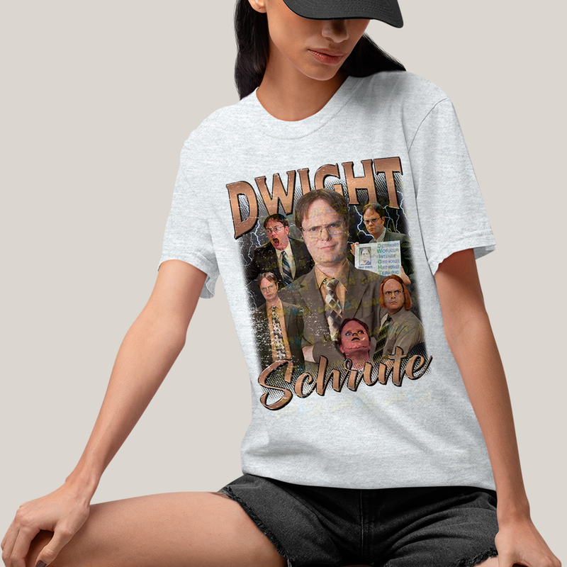 Camiseta Algodão Unissex T shirt -The Office Dwight Schrute