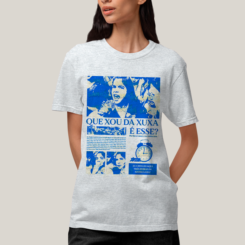Camiseta Algodão Unissex T shirt - Que Show da Xuxa é Esse Meme