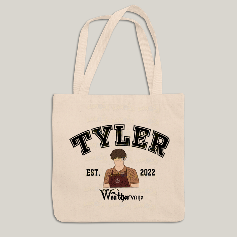 Sacola Ecobag Bolsa 38X40 Algodão- Wandinha Tyler Est 2022
