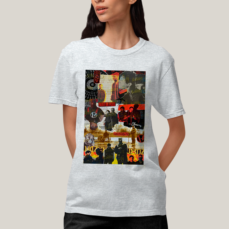 Camiseta Algodão Unissex T shirt Twenty One Pilots