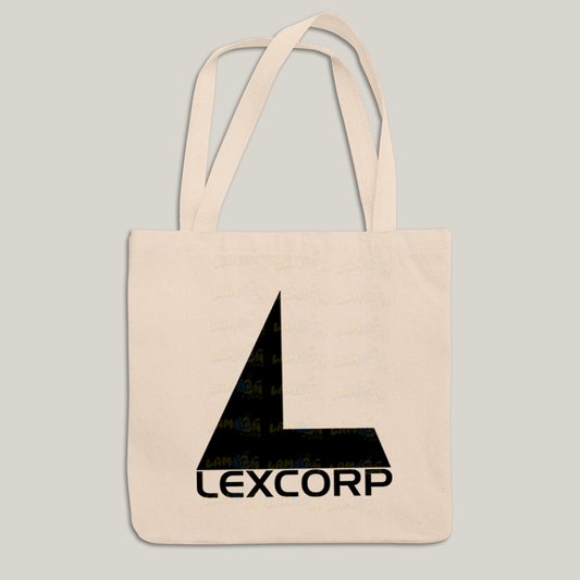 Sacola Ecobag Bolsa 38X40 Algodão- Superman Lex Luthor Logo