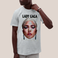 Camiseta Algodão Unissex T shirt Lady Gaga Face