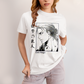 Camiseta Algodão Unissex T shirt Attack on Titan Eren