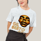 Camiseta Algodão Unissex T shirt -Gilberto GIl Dourado cantor brasileiro