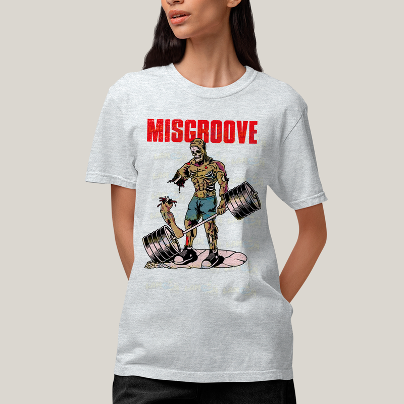 Camiseta Algodão Unissex T shirt Academia Misgroove