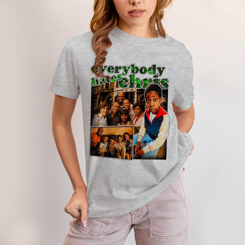 Camiseta Algodão Unissex T shirt -Todo Mundo Odeia o Chris Everybody Hates Chris