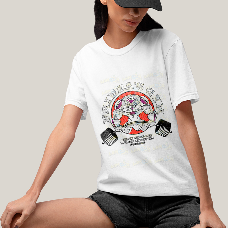 Camiseta Algodão Unissex T shirt- frieza gym