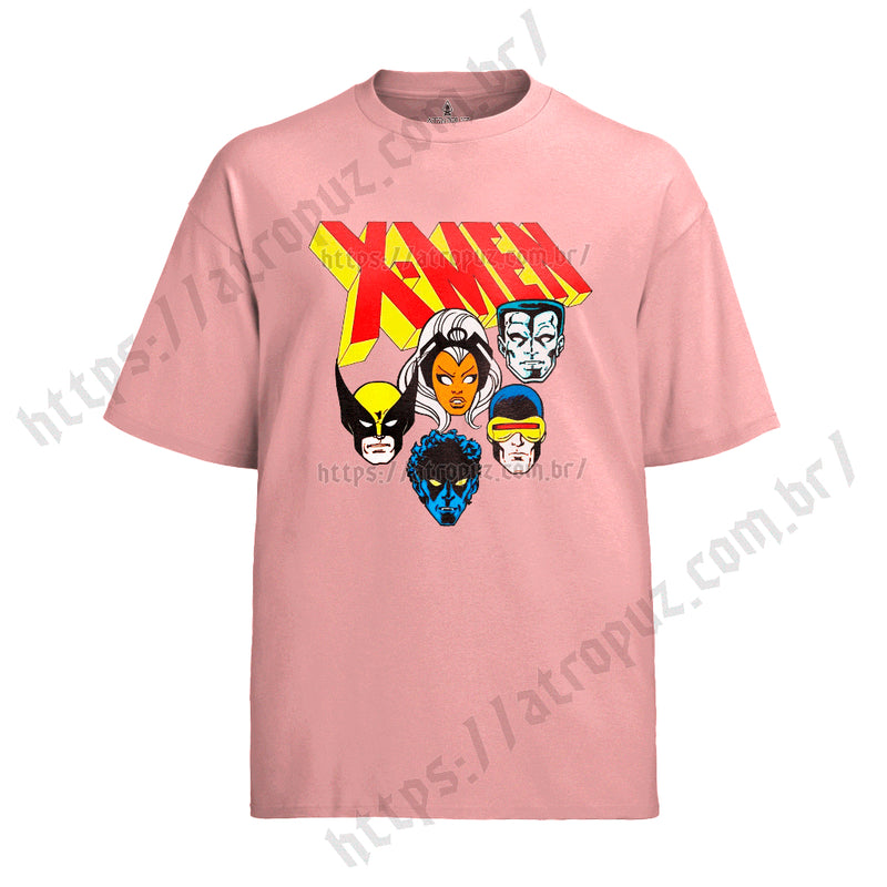 Camiseta Algodão Unissex Tshirt X Men Herois