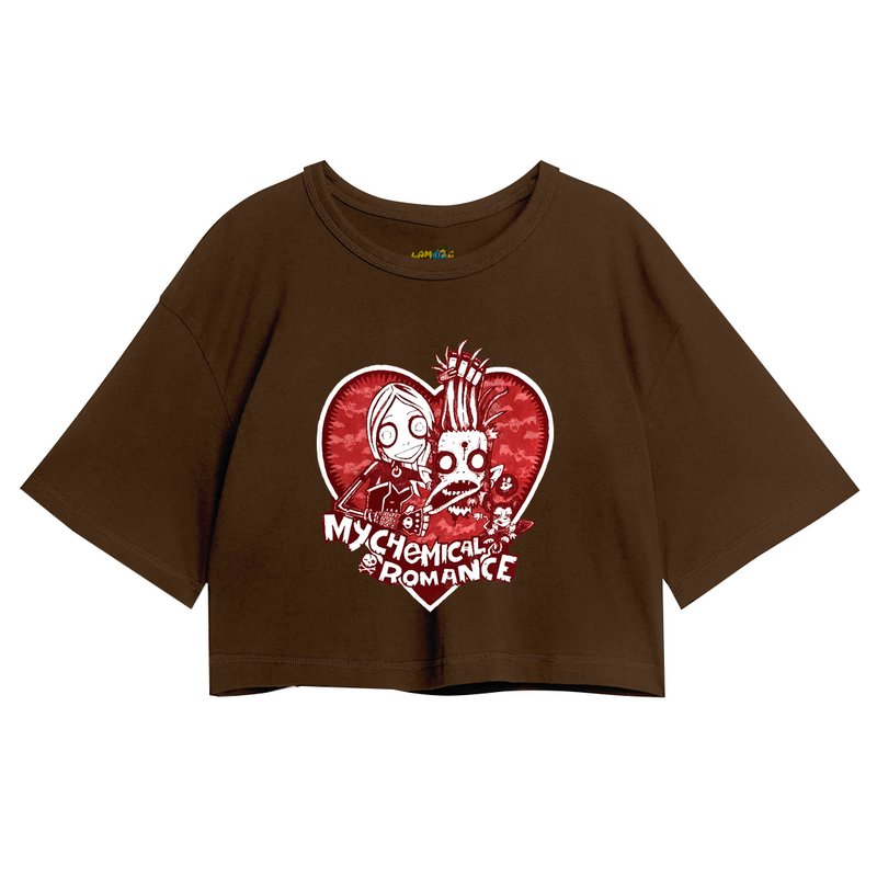 Cropped Oversized My Chemical Romance Love