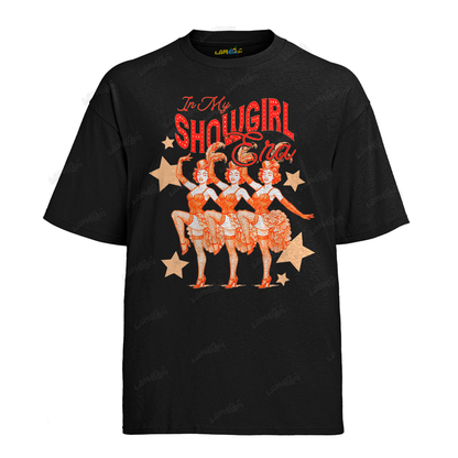 Camiseta Algodão Taylor Swift Showgirl Era 1