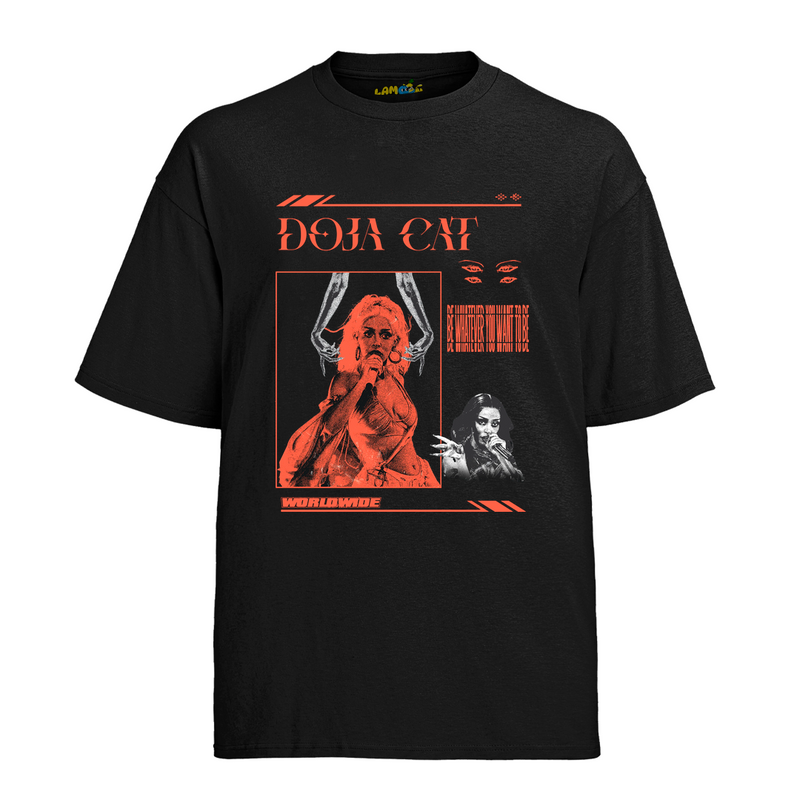 Camiseta Algodão Doja Cat Be Whatever You Want To Be